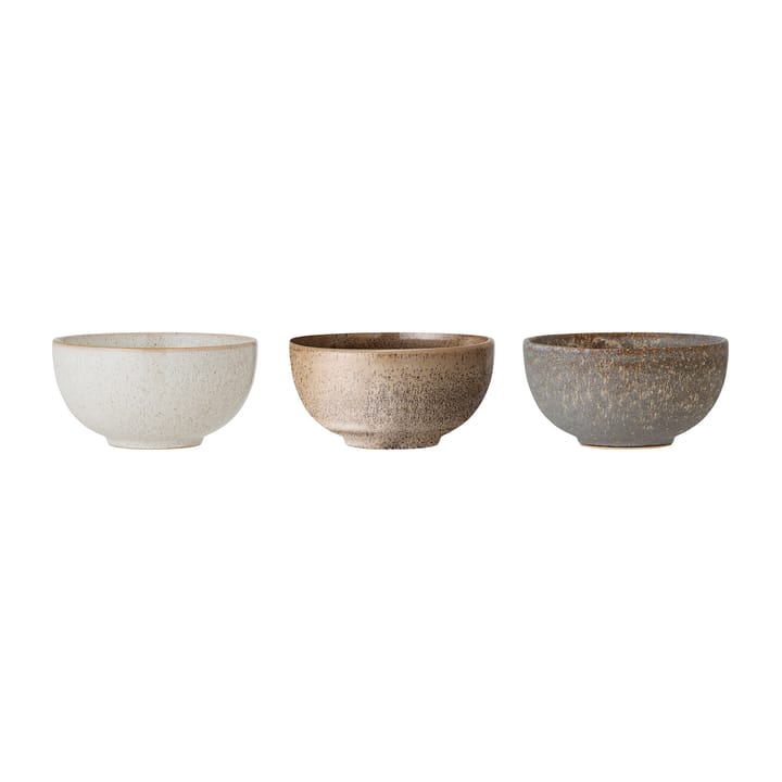 Tigela Addison Ø16 cm, 3 peças - cinza - Bloomingville