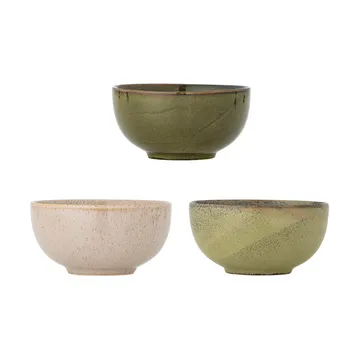 Tigela Addison Ø16 cm, 3 peças - Green - Bloomingville