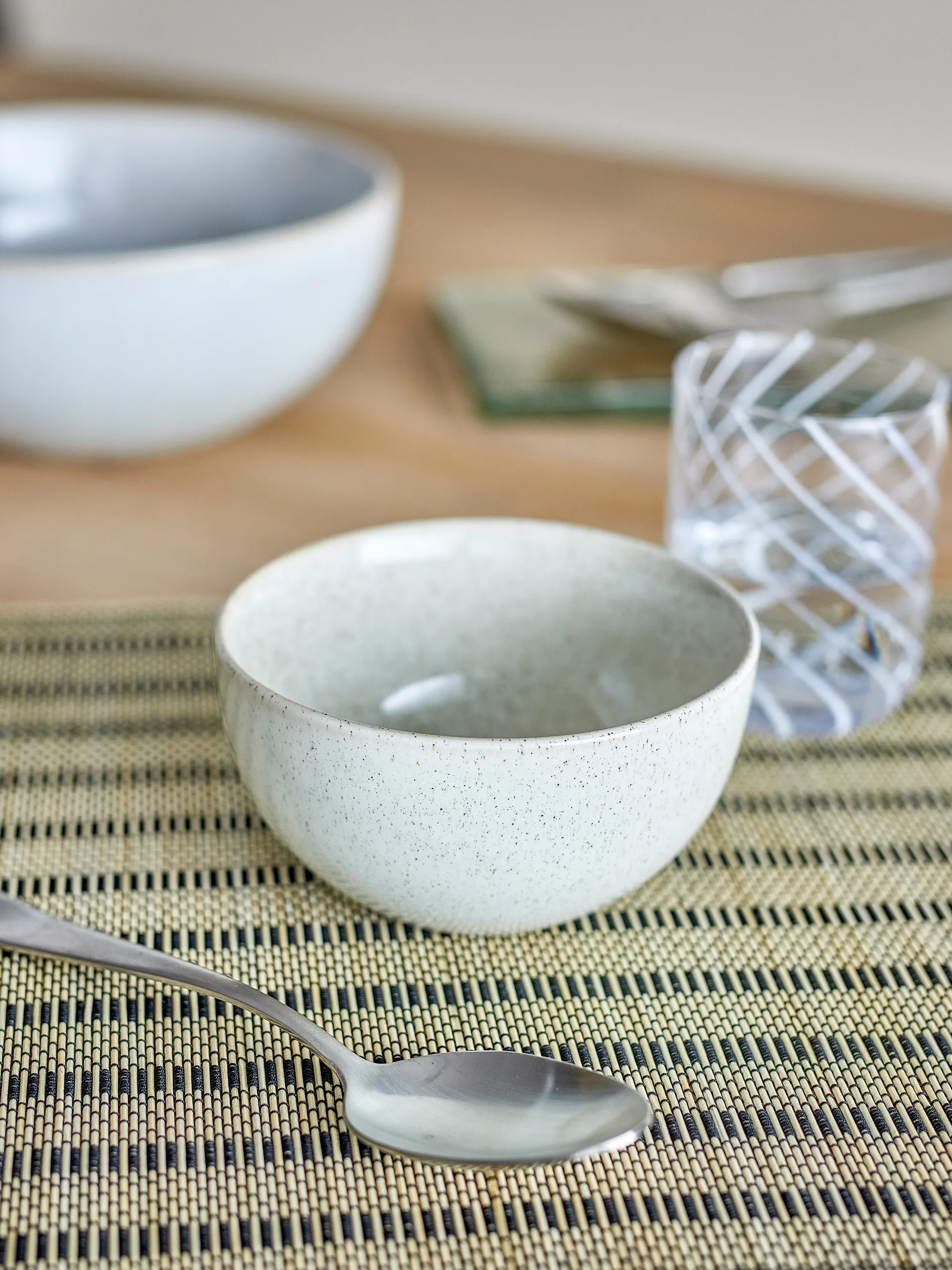 Tigela Addison 47,5 cl, Branco Bloomingville