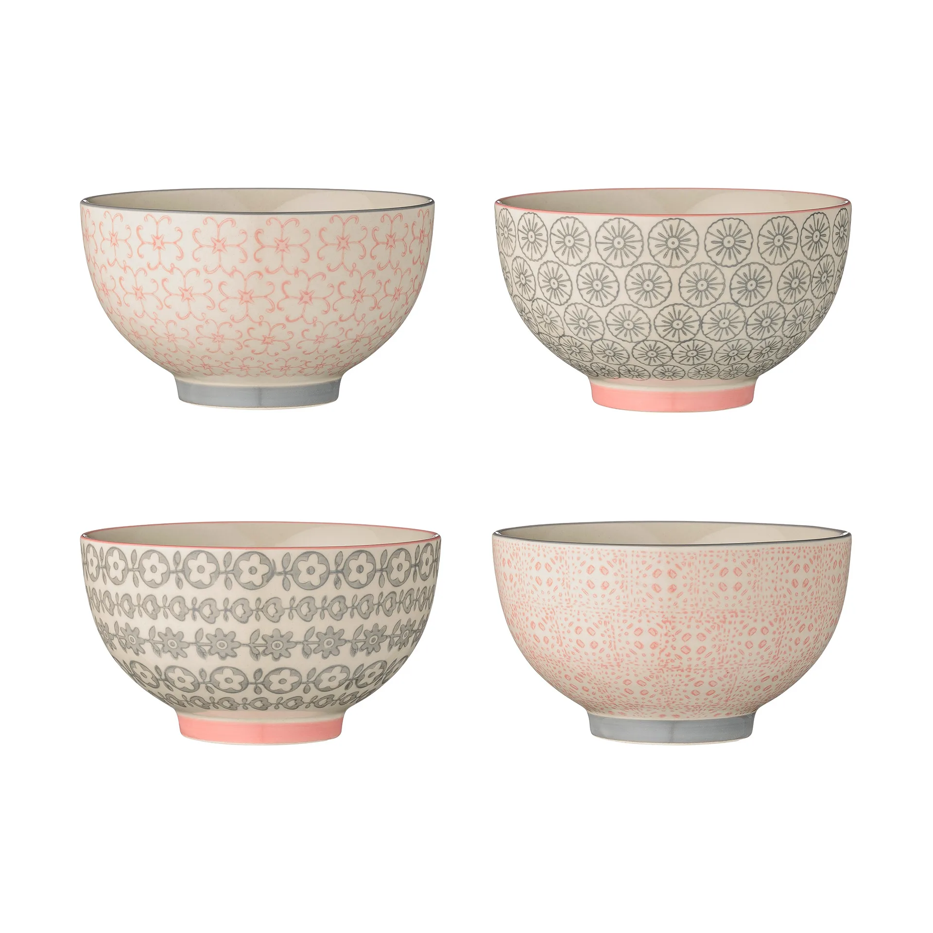 Tigela Cécile, conjunto de 4 Ø13,5 cm,  Bloomingville