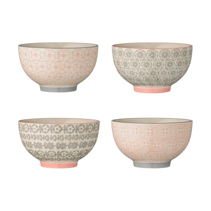 Tigela Cécile, conjunto de 4 Ø13,5 cm - Bloomingville