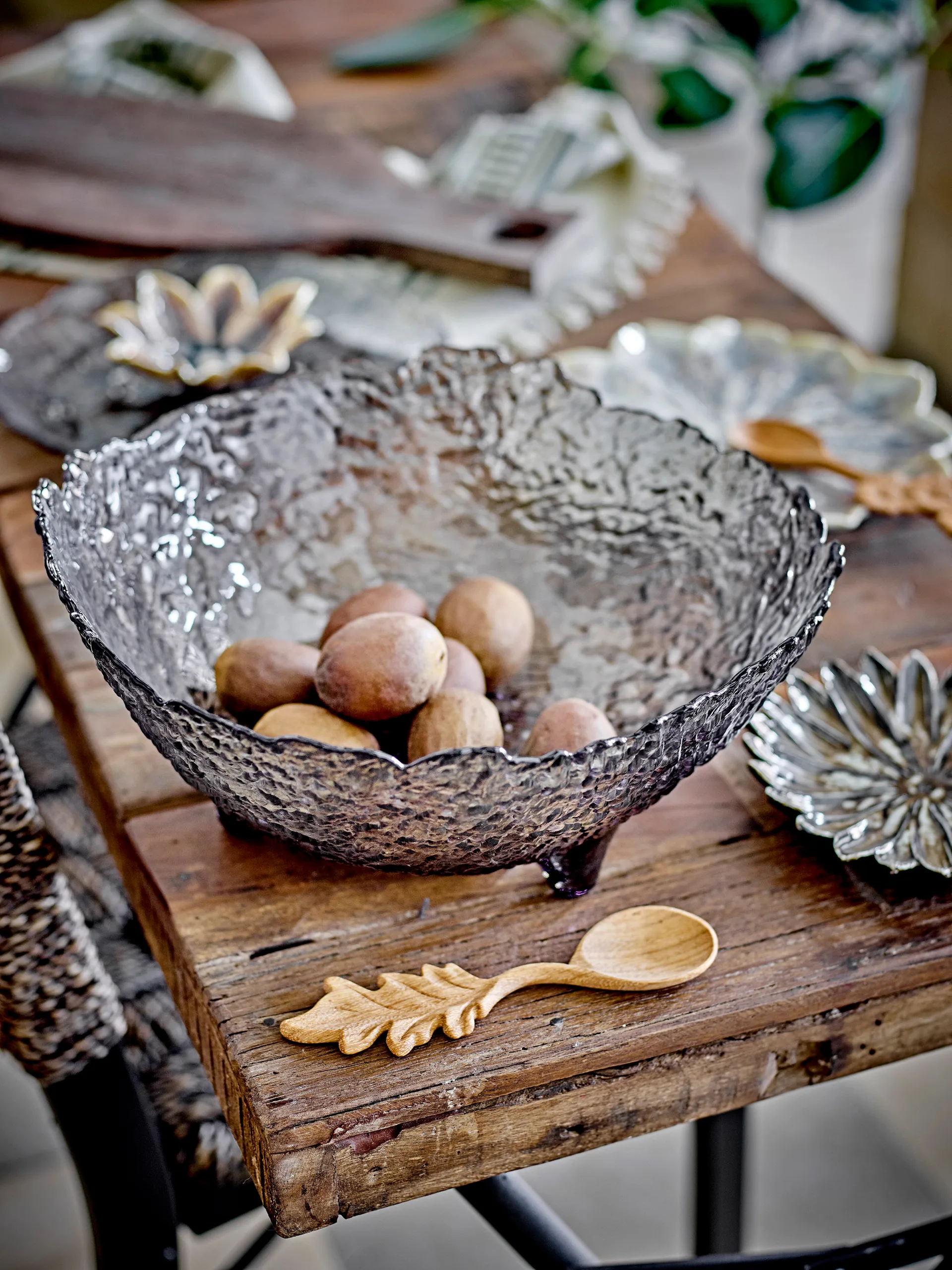 Tigela de servir Catia Ø32 cm, Cinzento Bloomingville