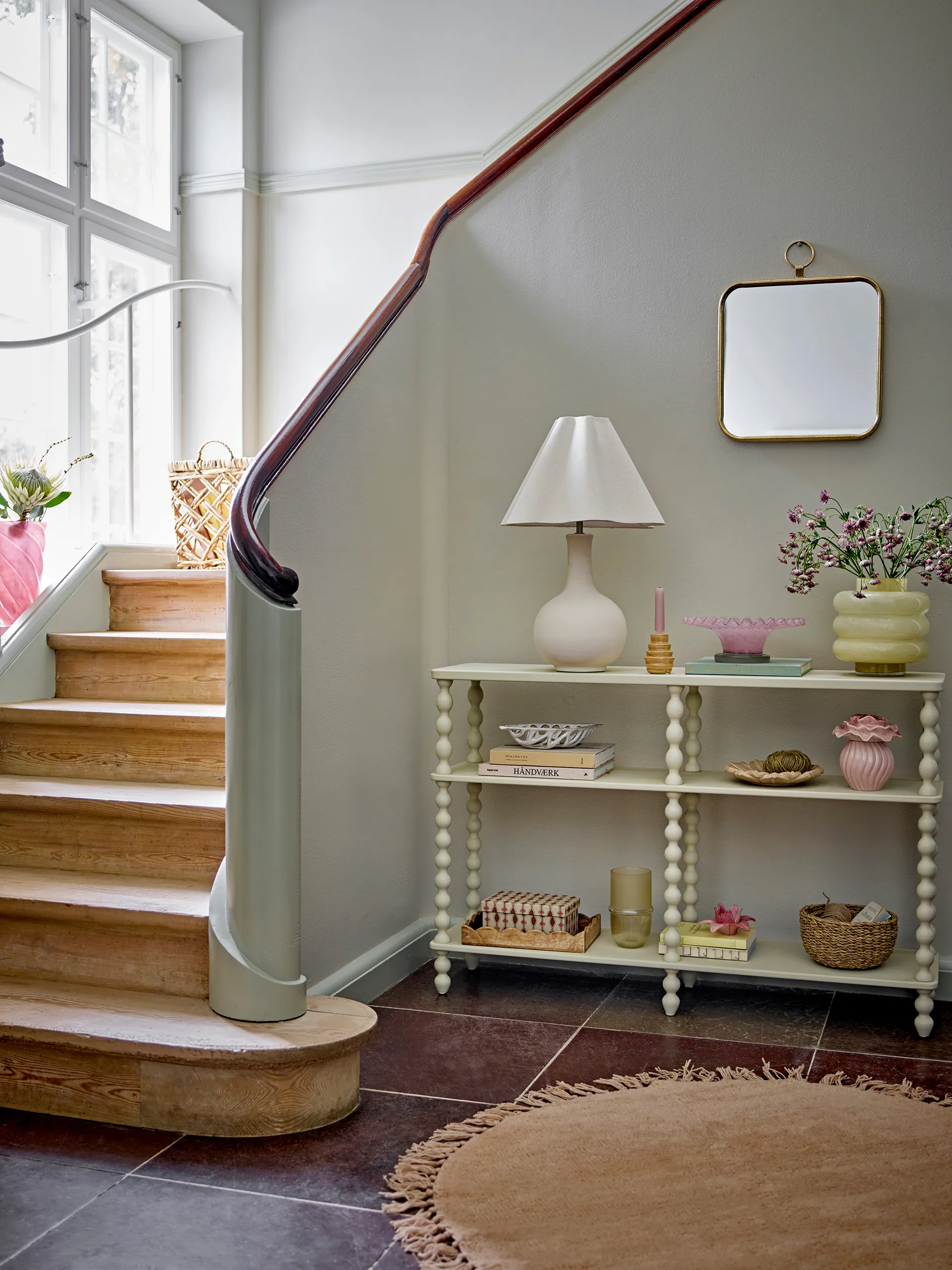 Tigela decorativa Garnet Ø29 cm, Rosa Bloomingville