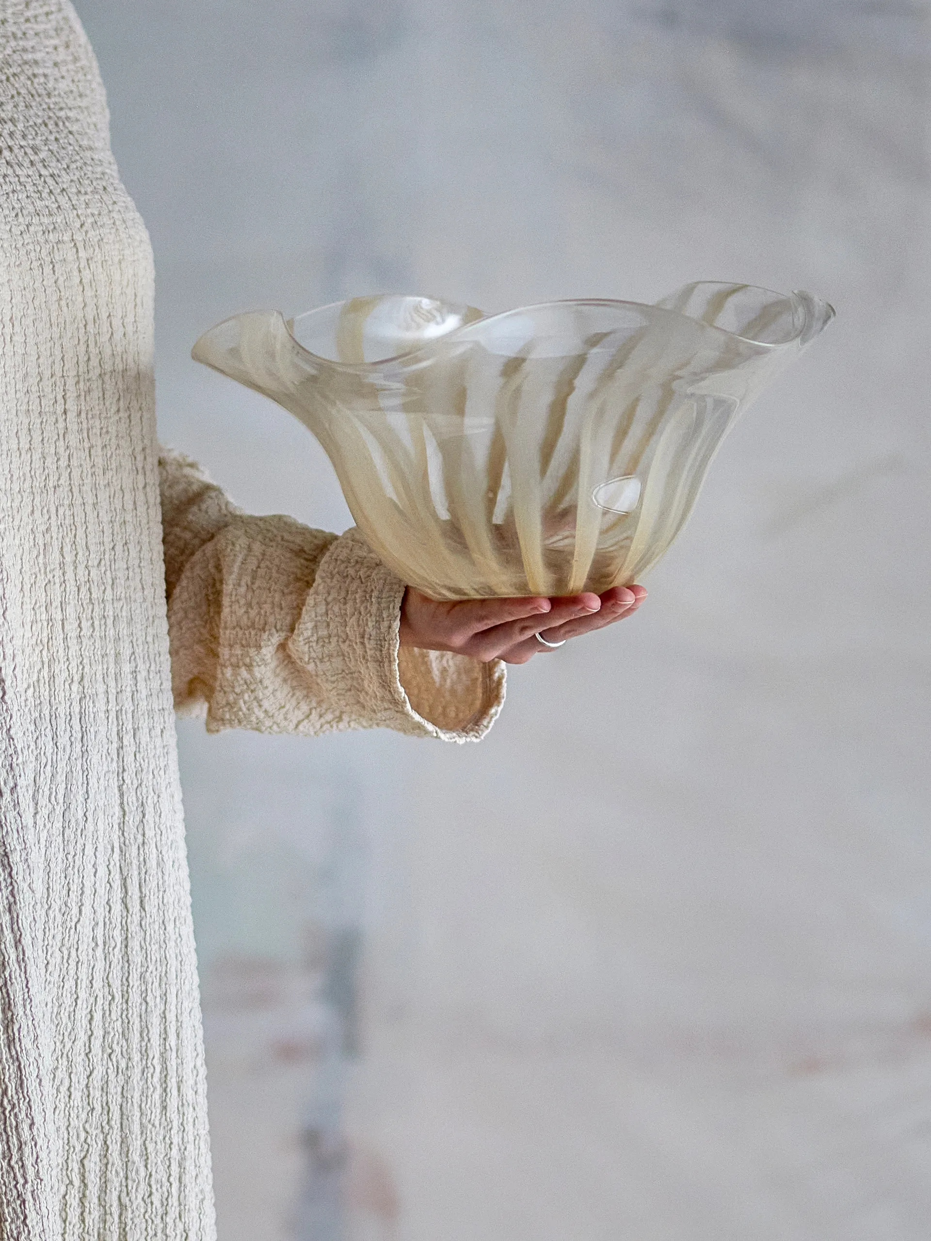 Tigela decorativa Imri, Rosa Bloomingville