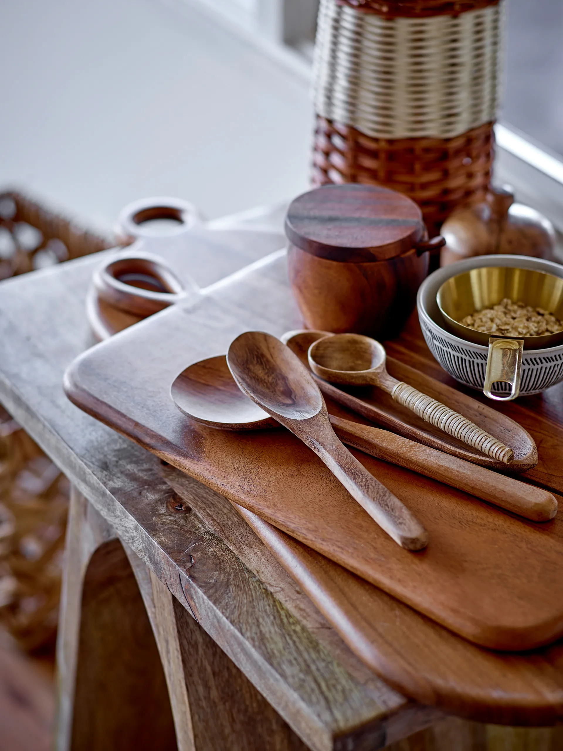 Tigela Eliana Ø11,5 cm, 3 un., Preto Bloomingville