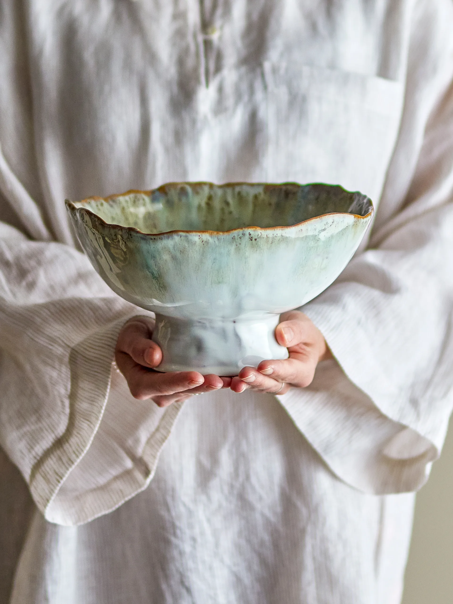 Tigela Joby Ø24 cm, Azul Bloomingville