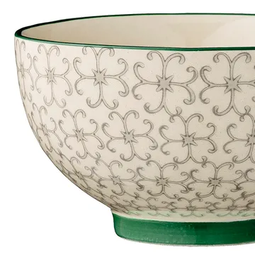 Tigela Karine Ø 13,5 cm, conjunto de 2 verde-vermelho - Bloomingville