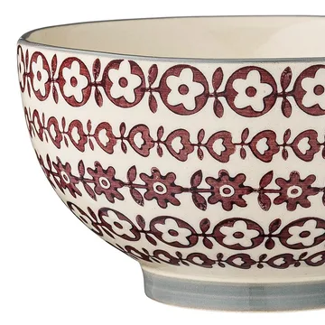 Tigela Karine Ø 13,5 cm, conjunto de 2 verde-vermelho - Bloomingville