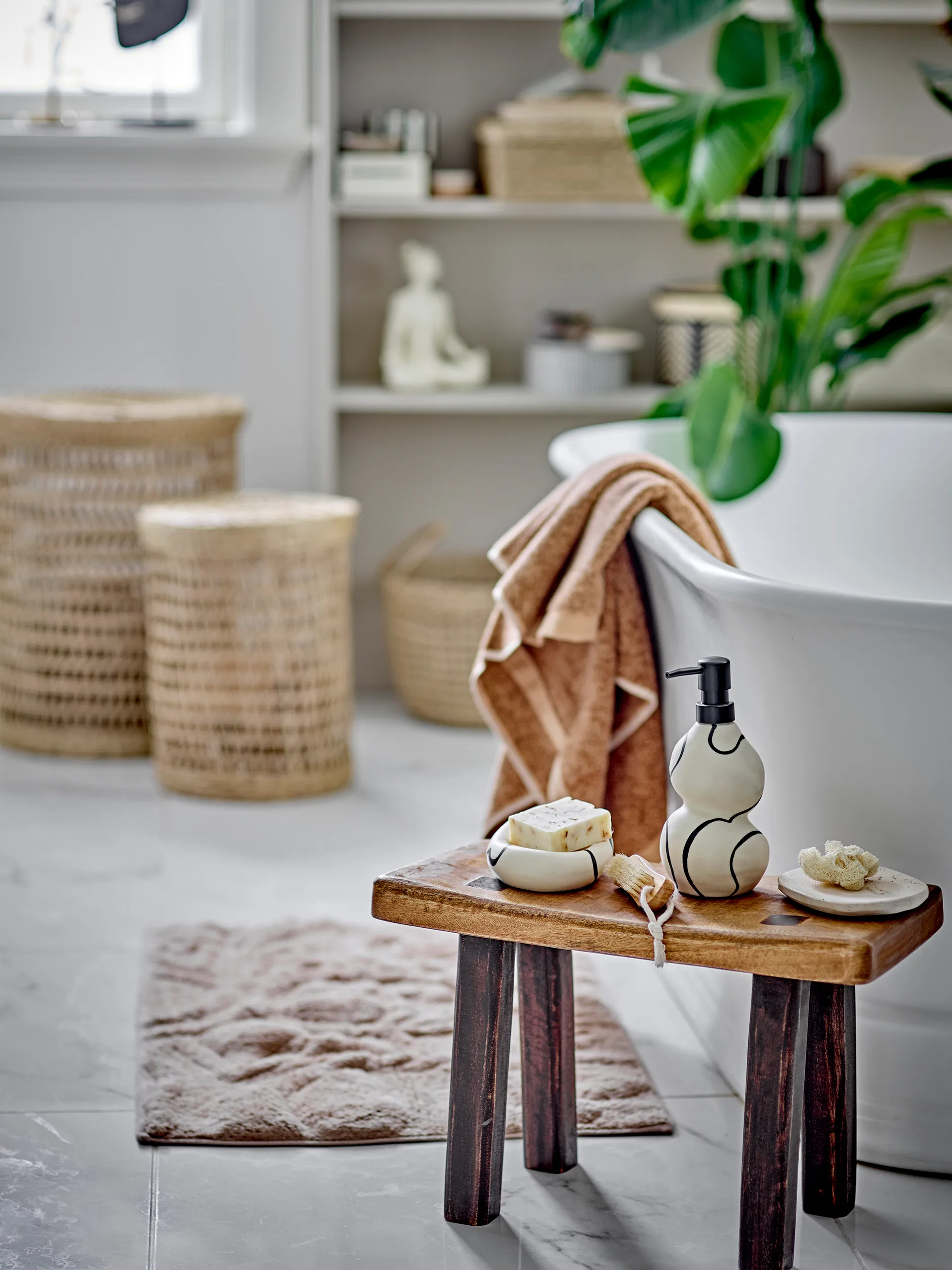 Tigela Minna 11x14 cm, Natural Bloomingville