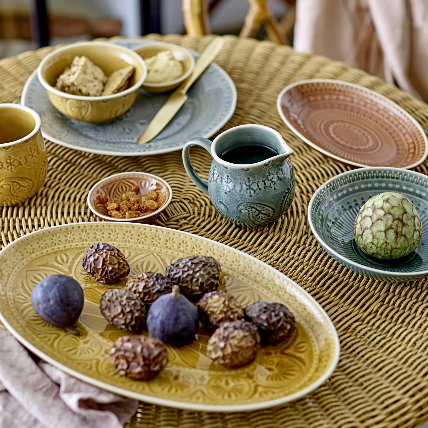 Tigela Rani 9 cm, 4 un., multi Bloomingville