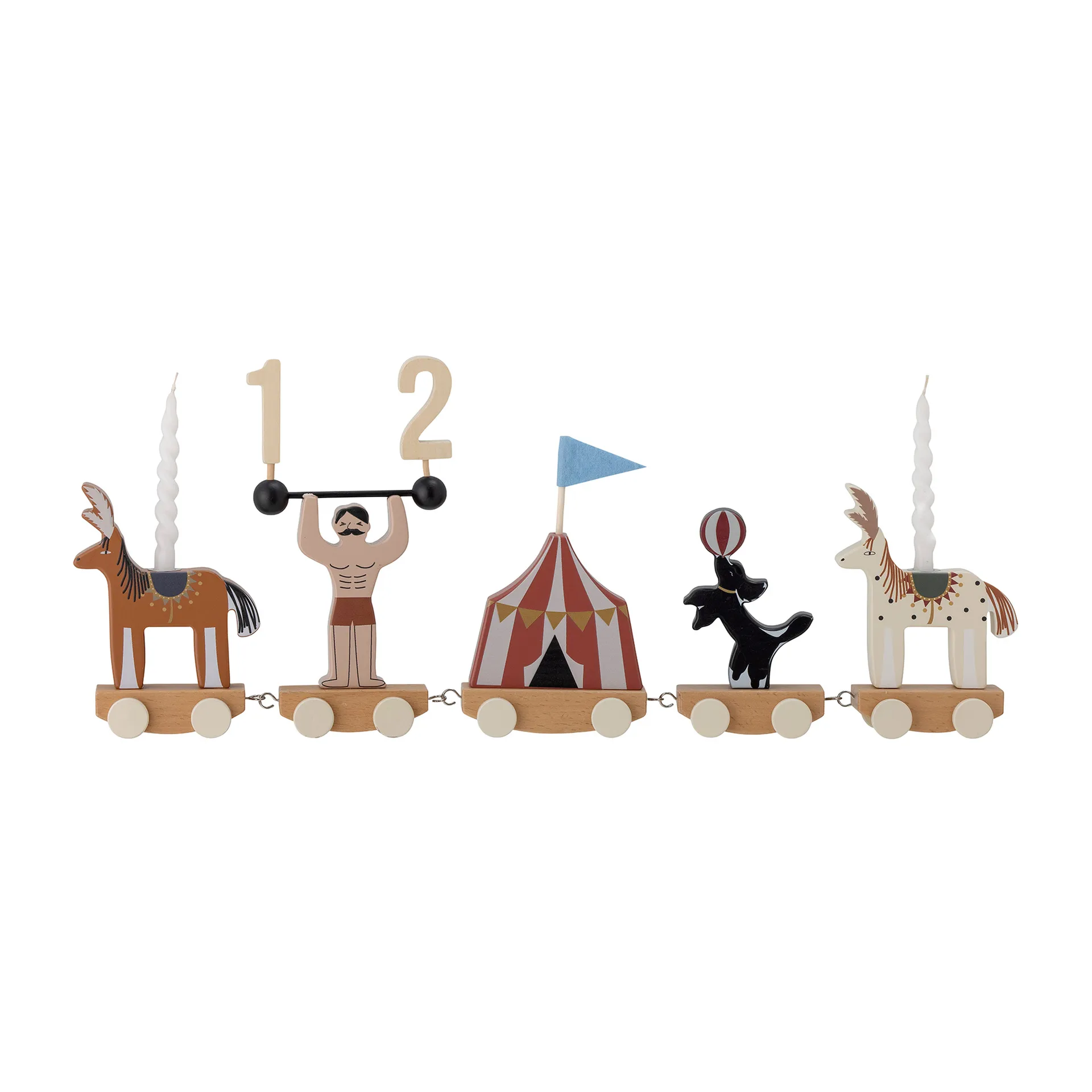 Trem de aniversário Aley, Circo Bloomingville