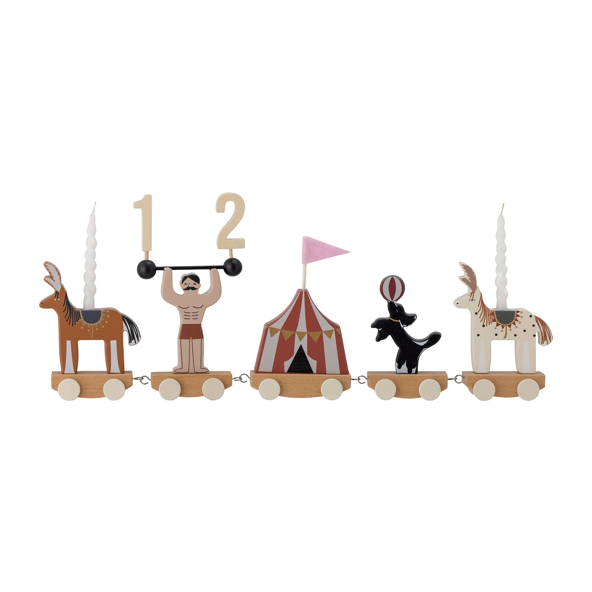 Trem de aniversário Aley, Circo Bloomingville