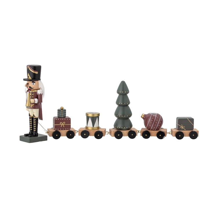 Trem de decoração quebra-nozes Vadim 50 cm - Verde - Bloomingville