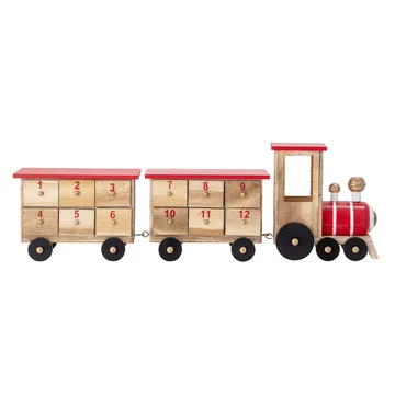 Trem do Calendário do Advento Paulownia  - Multi - Bloomingville