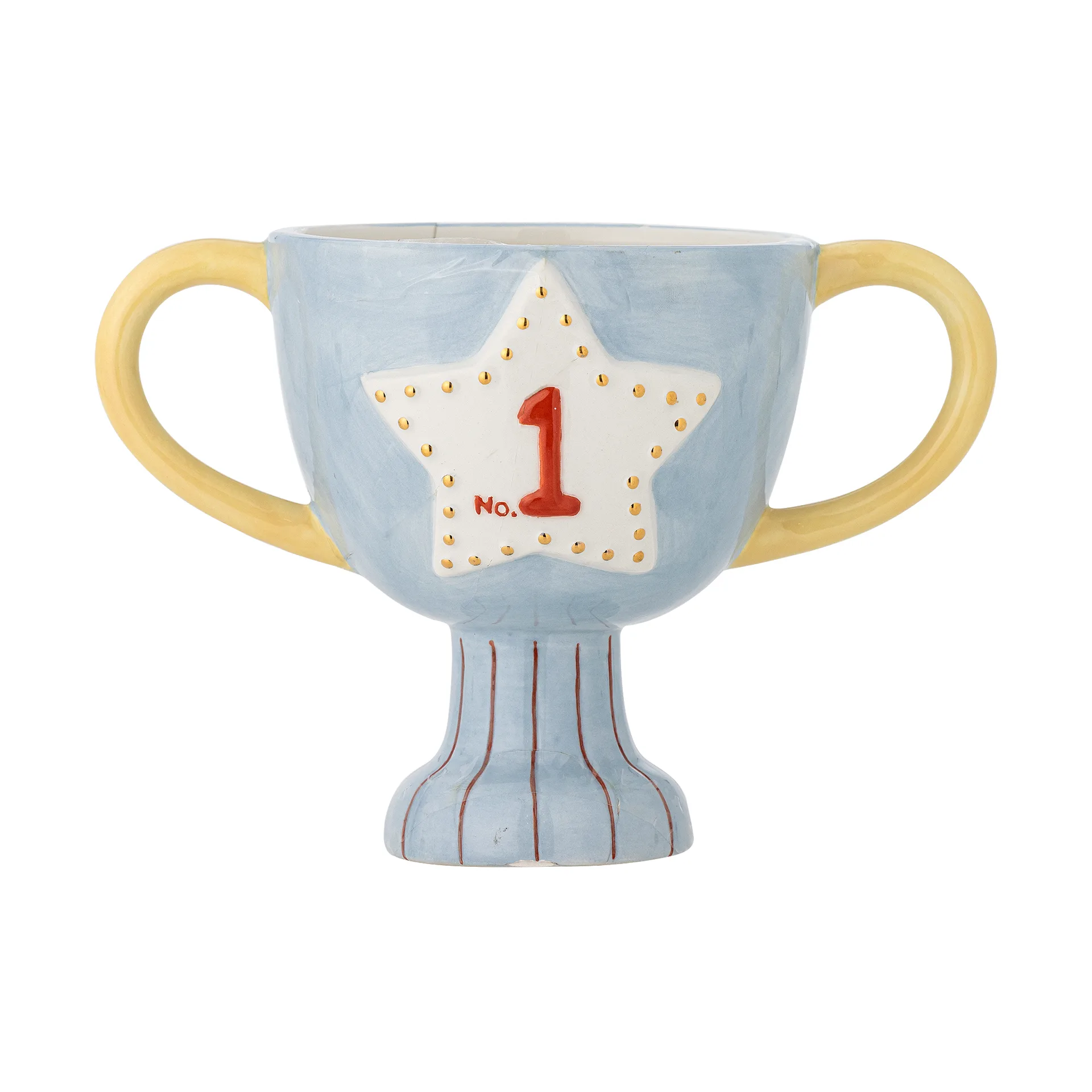 Trophy vaso 23x16 cm, Azul Bloomingville
