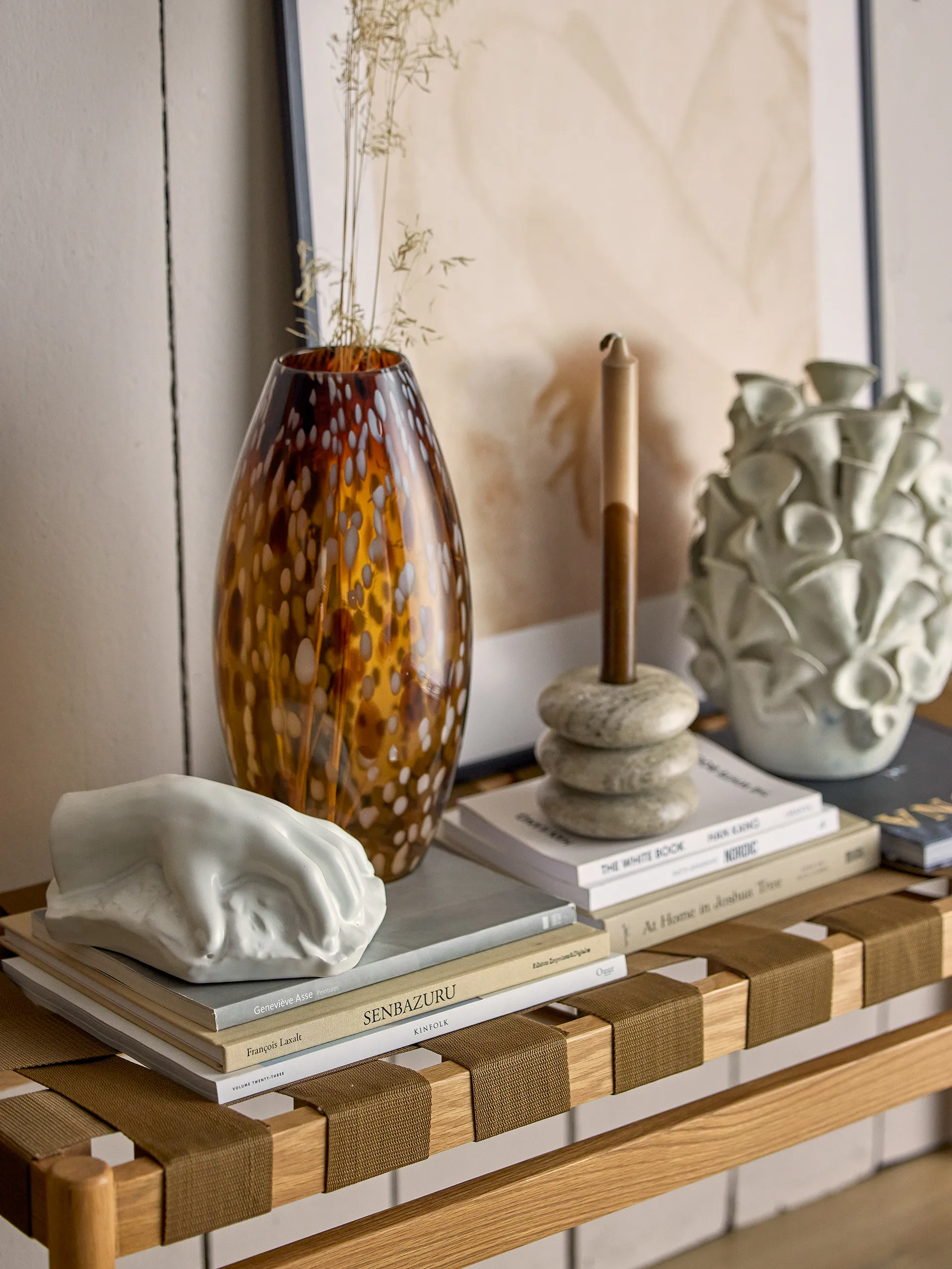 Vaso Daraz 32 cm, Marrom Bloomingville