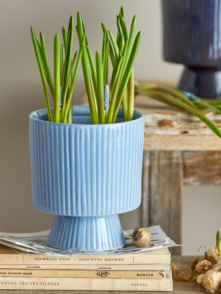 Vaso de flores Ayleen 12,5 cm, Azul Bloomingville