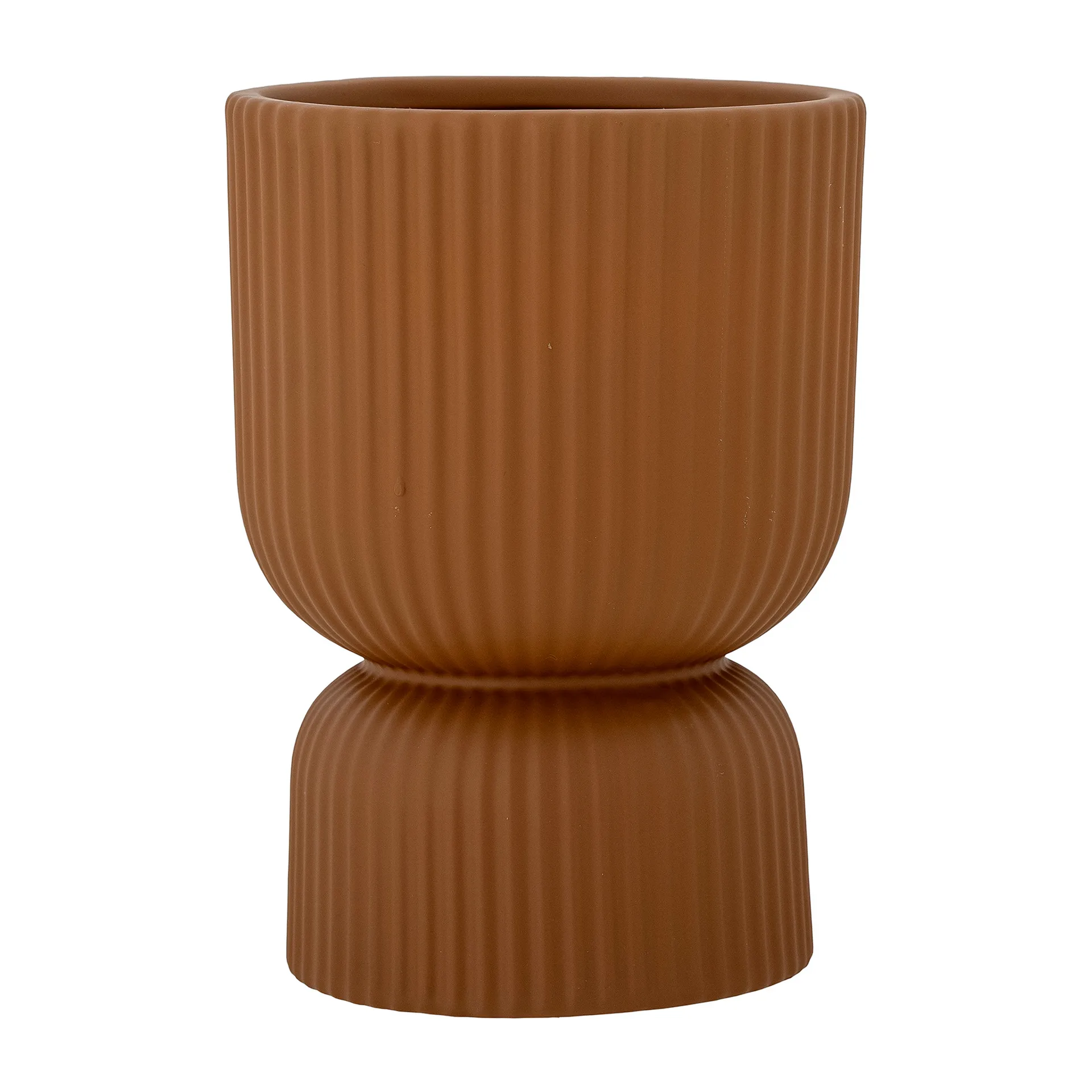 Vaso de flores Chila Ø15 cm, Brown Bloomingville