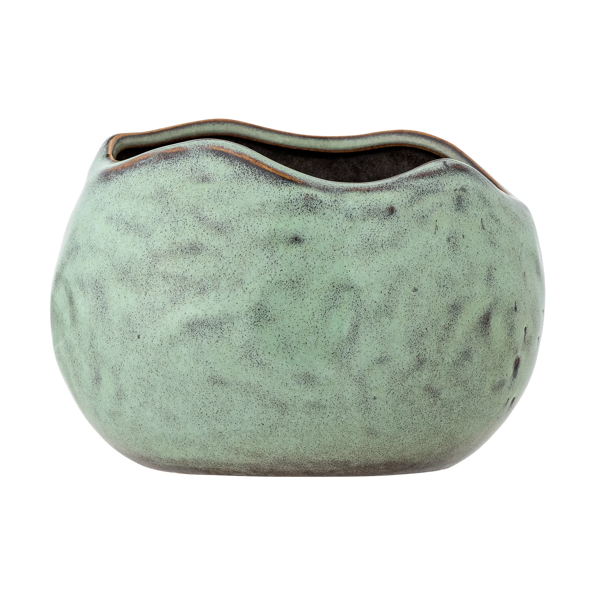 Vaso de flores Pennie 16,5x11x13 cm, Green Bloomingville