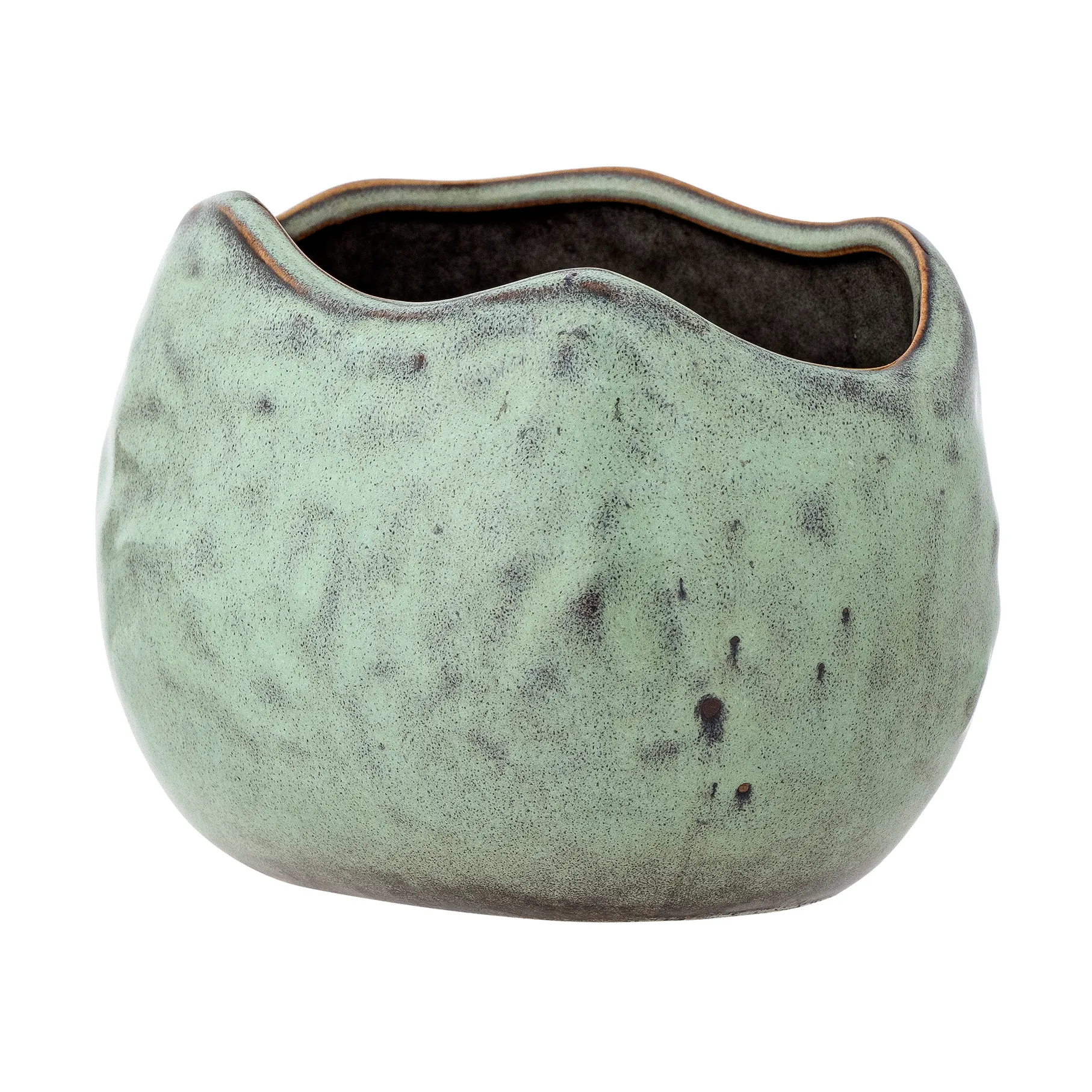 Vaso de flores Pennie 16,5x11x13 cm, Green Bloomingville