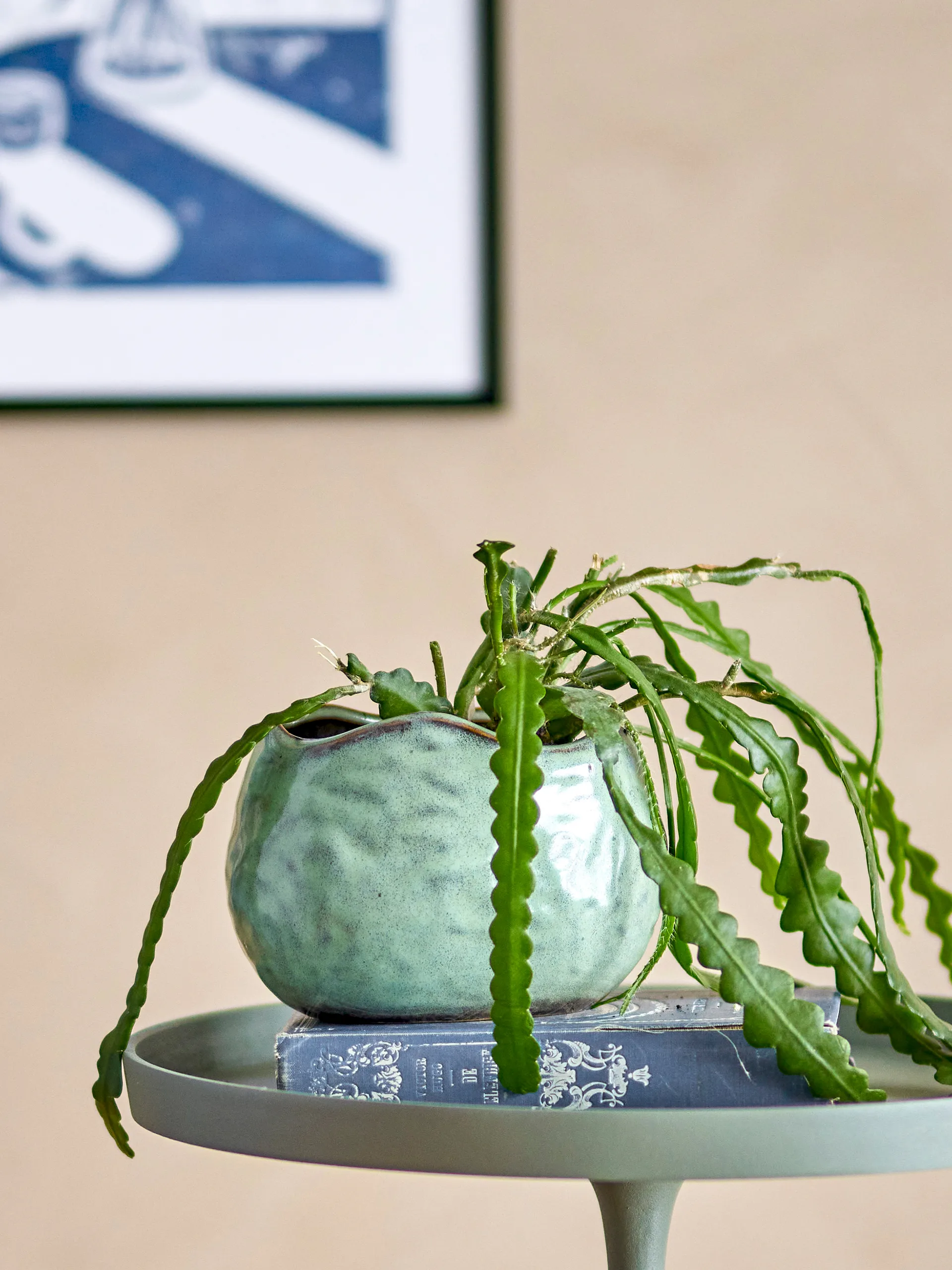 Vaso de flores Pennie 16,5x11x13 cm, Green Bloomingville