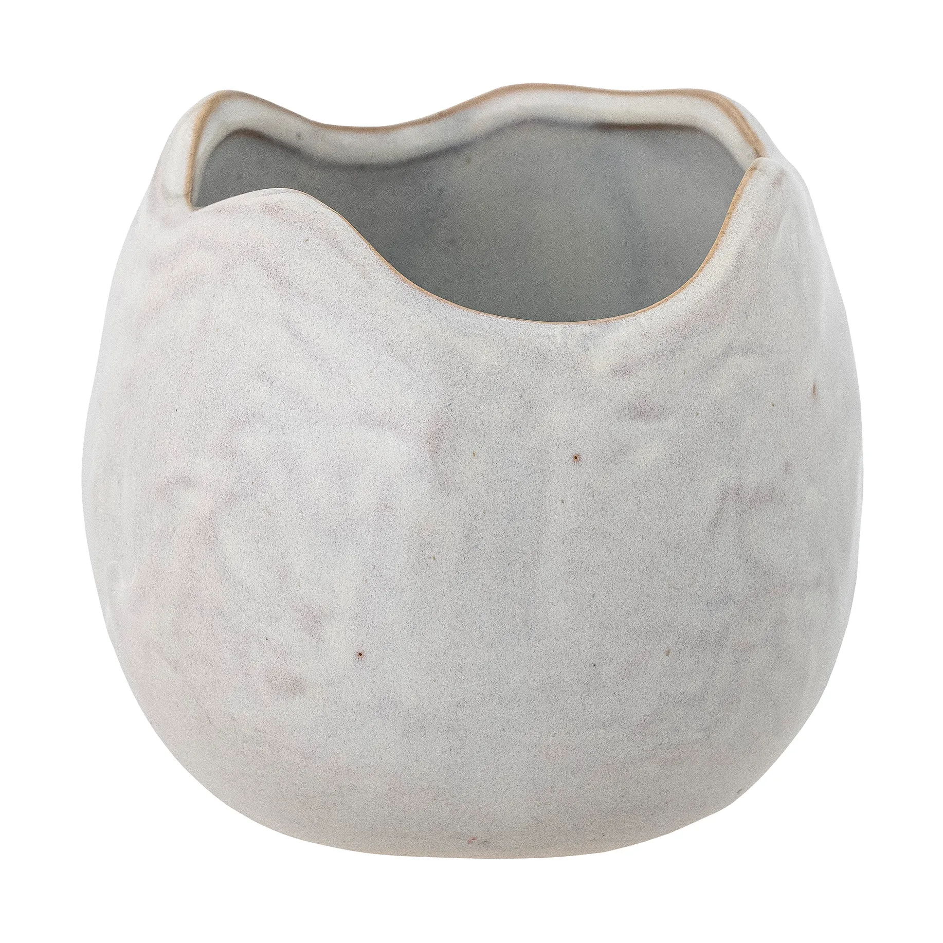 Vaso de flores Pennie 16,5x11x13 cm, White Bloomingville