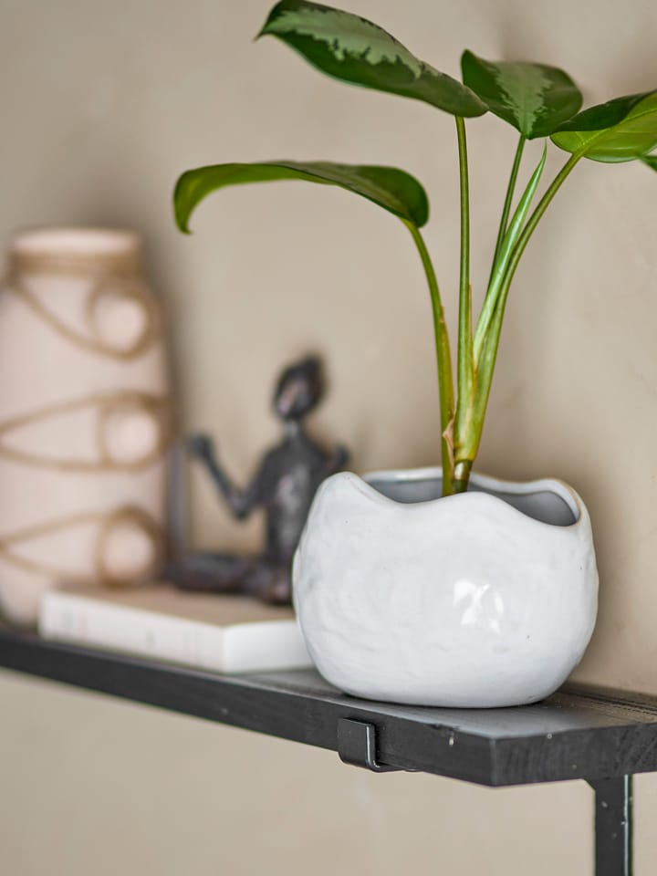 Vaso de flores Pennie 16,5x11x13 cm, White Bloomingville