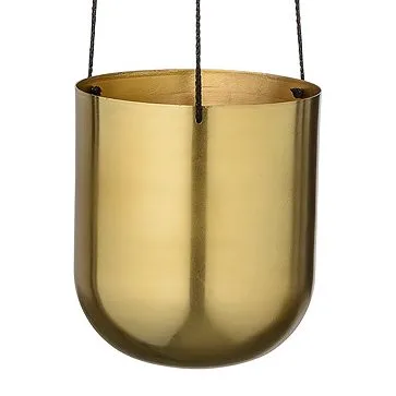 Vaso de flores suspenso Bloomingville, metal, latão Bloomingville