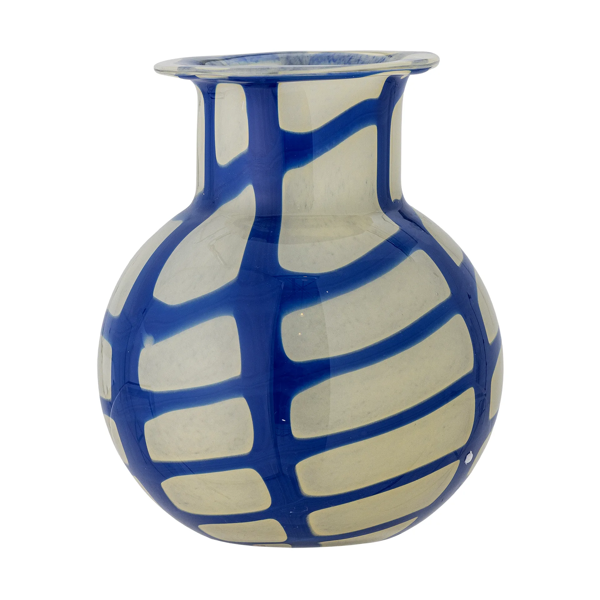 Vaso Kiran 19 cm, Azul Bloomingville