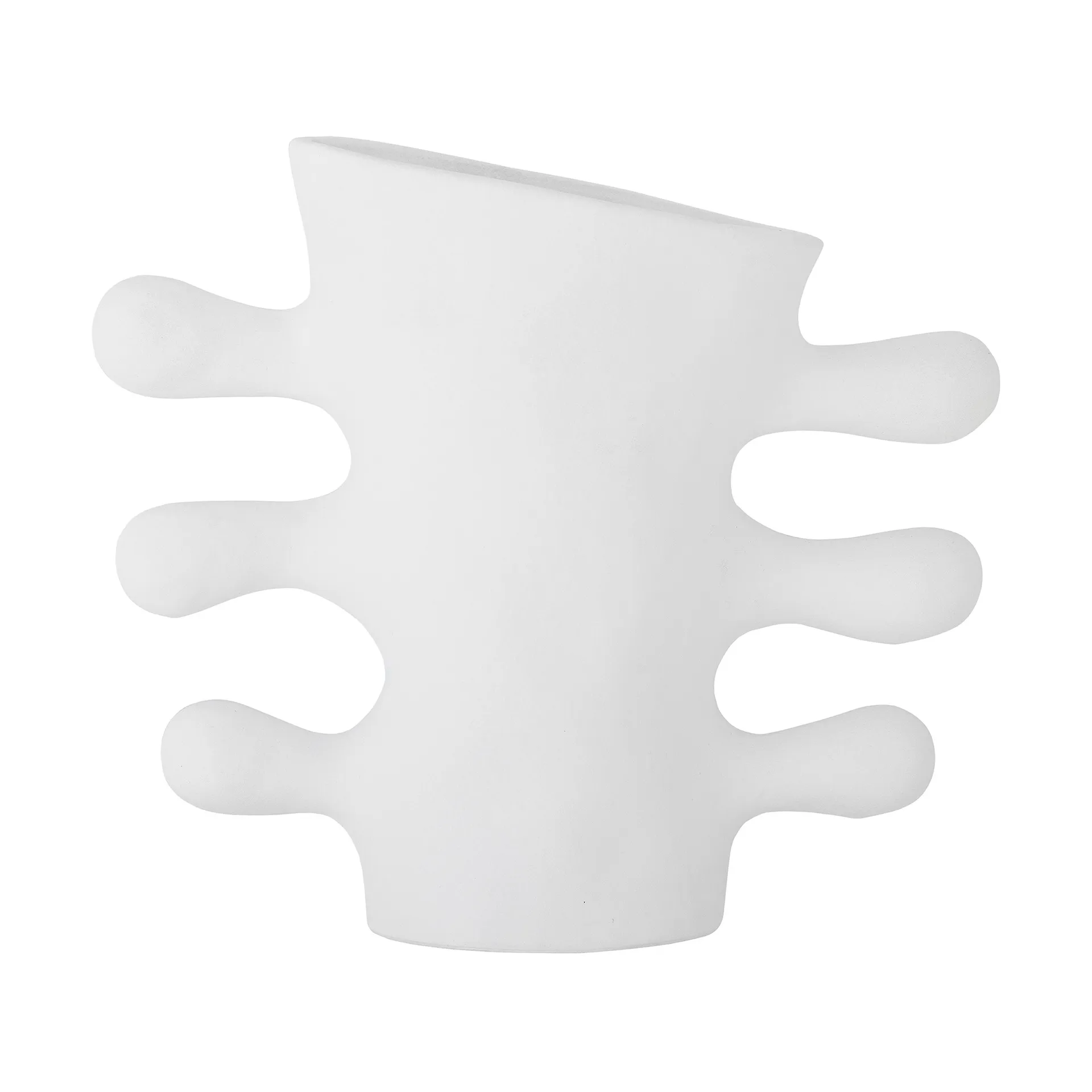 Vaso Pernilla 26 cm, Branco  Bloomingville