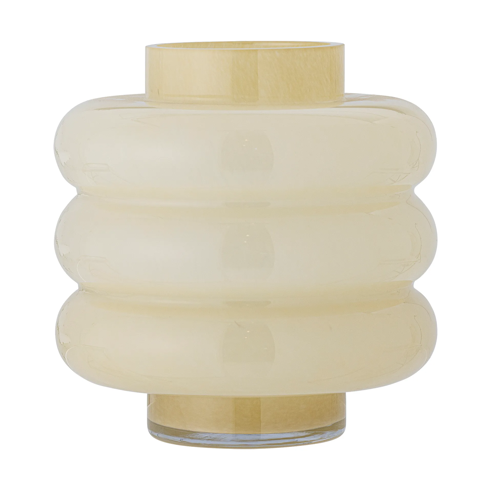 Vaso Sahara Ø21,5x22 cm, Amarelo Bloomingville