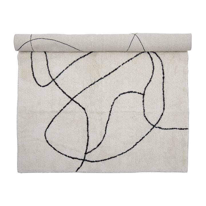 Viga tapete 120x180 cm, Branco Bloomingville