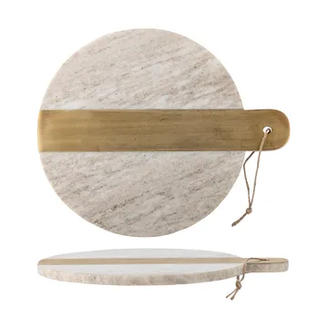 Villette tábua de corte mármore 25x30,5 cm - Natural - Bloomingville