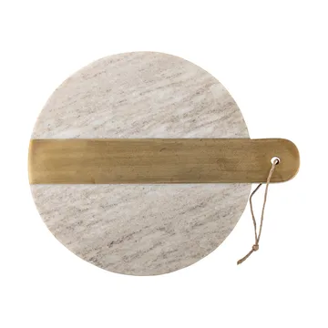 Villette tábua de corte mármore 25x30,5 cm - Natural - Bloomingville