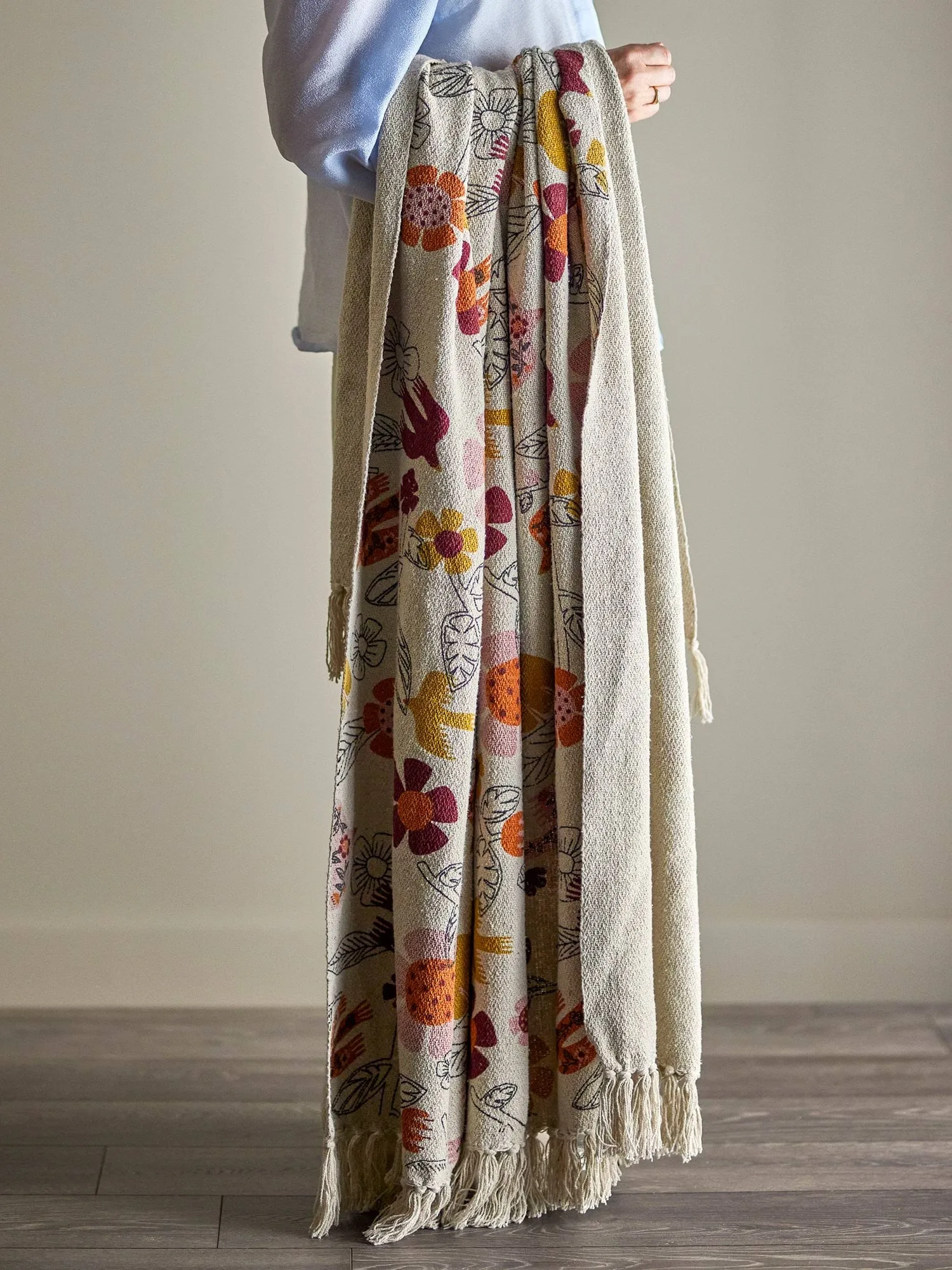 Vivielle manta, Multicolor, 160x130 cm Bloomingville