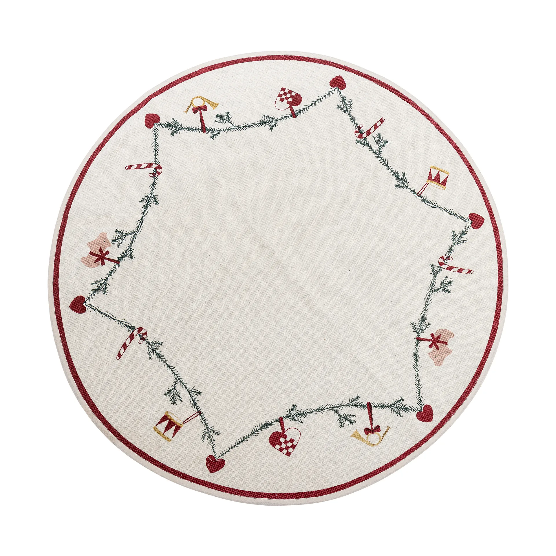 Yule saia para árvore de Natal Ø110 cm, Vermelho Bloomingville