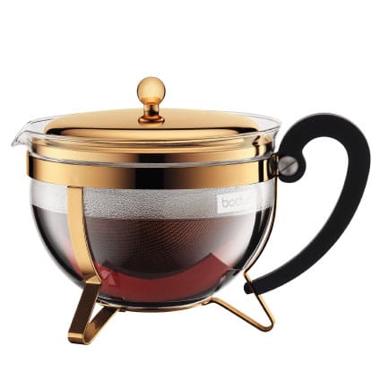 Bule de chá Chambord dourado, 1,3 l Bodum