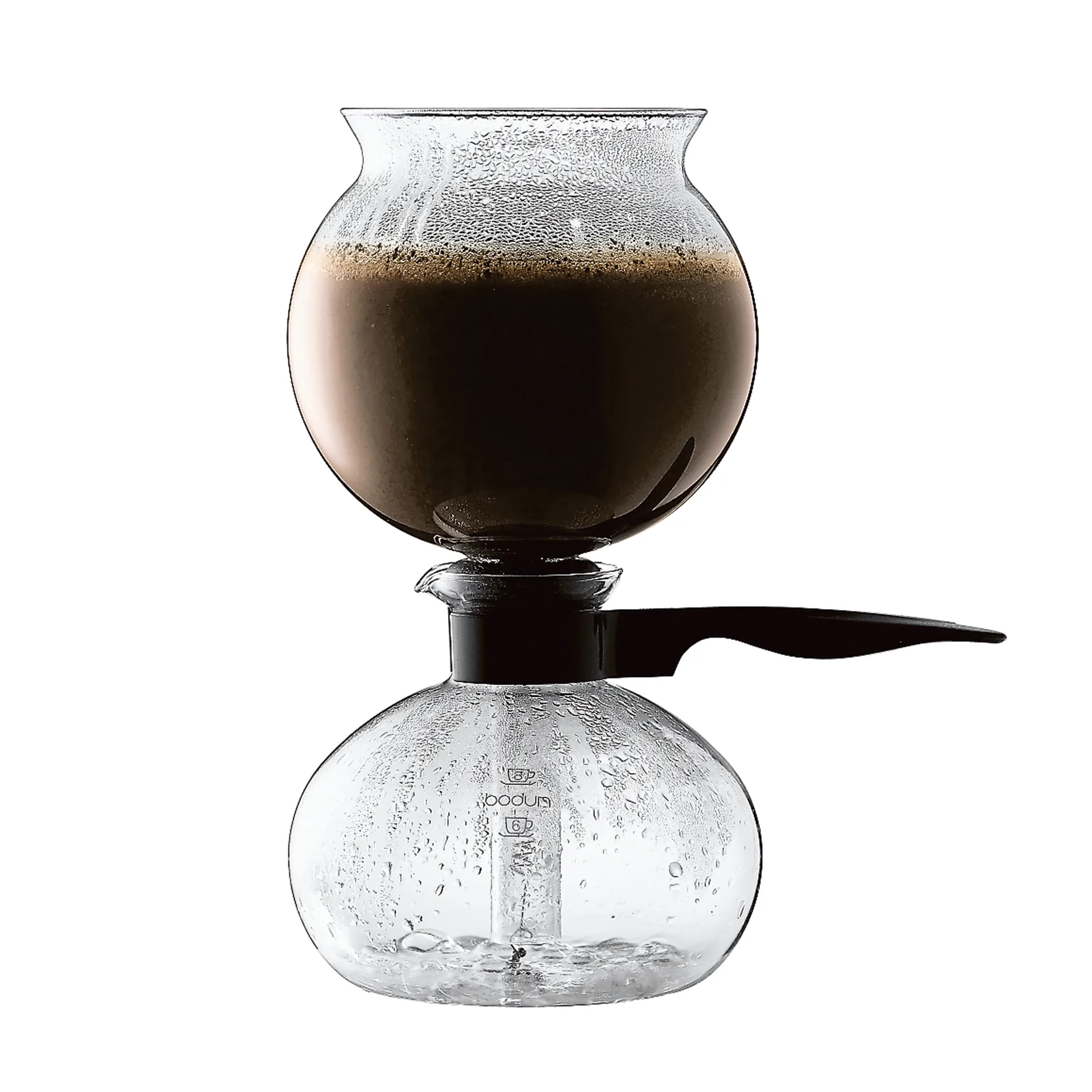 Cafeteira de sifão Pebo 1 L, 8 cobre Bodum