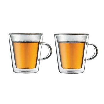 Copo de dupla parede com pega Canteen 2 un. - 0,2 l - Bodum