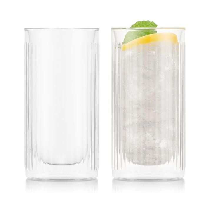 Copo de gin de parede dupla Douro Bar dubbelväggigt ginglas 30 cl 2 un. - Transparente - Bodum