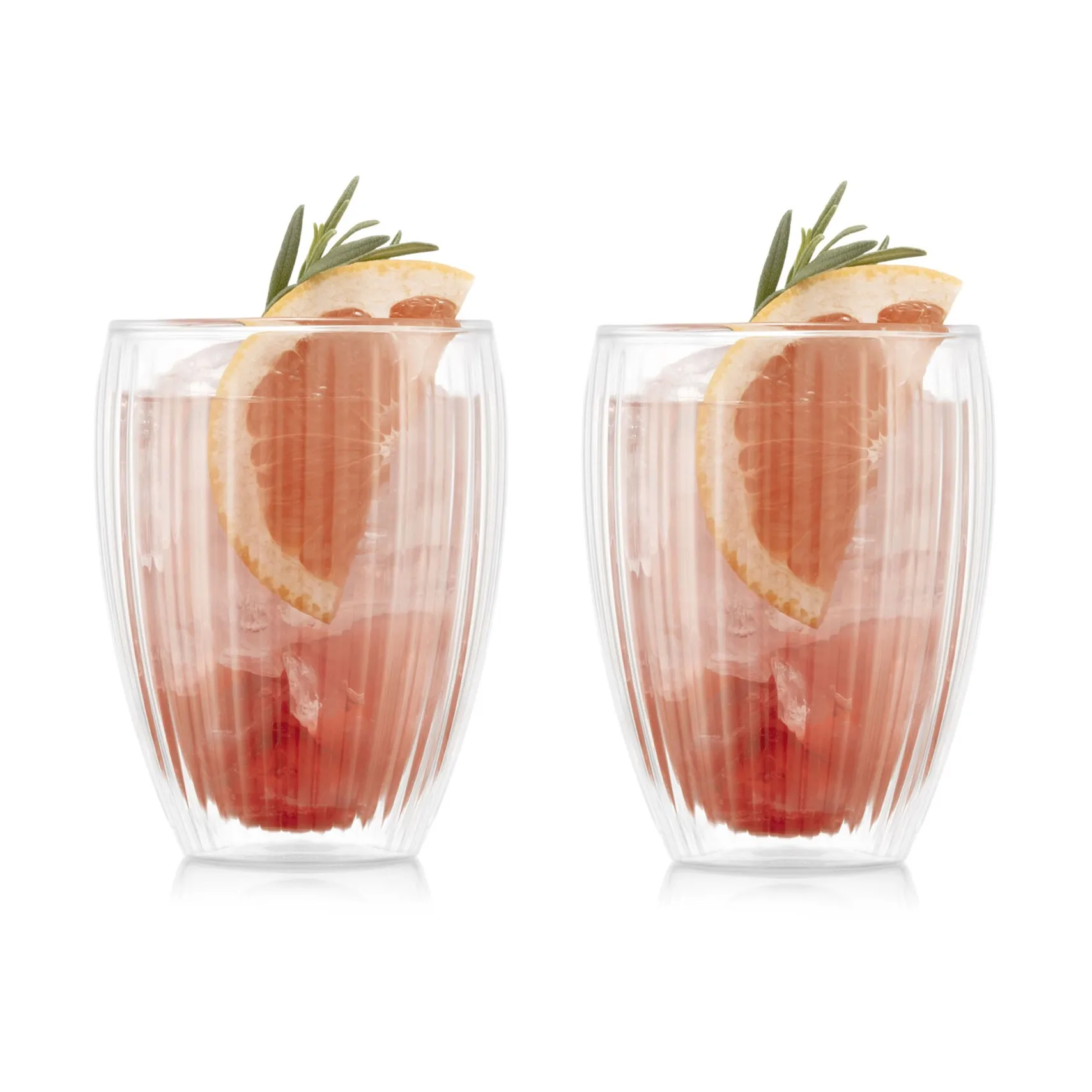 Copo de parede dupla Pavina 32 cl 2 un., Transparente Bodum