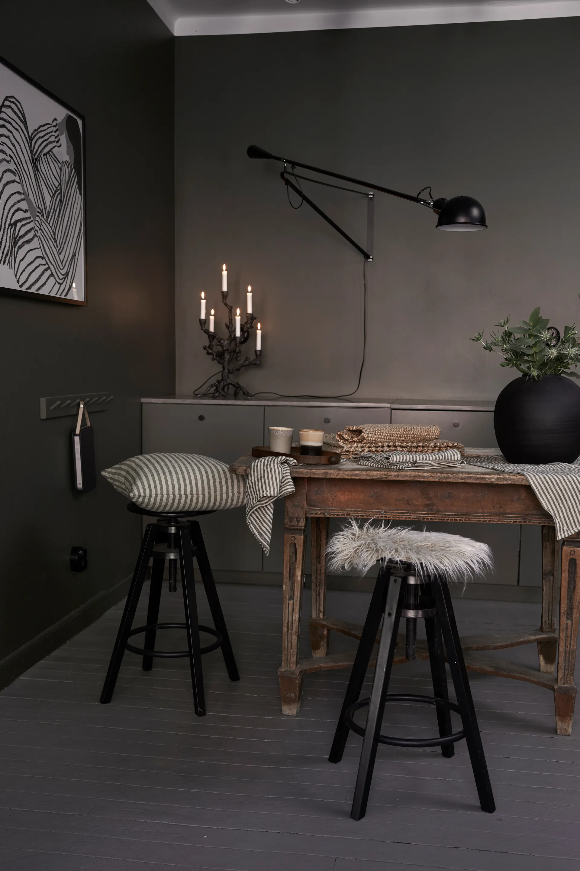 Almofada Dolly Ø35 cm, Brown Boel & Jan