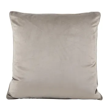 Capa de almofada Anna veludo - light grey - Boel & Jan