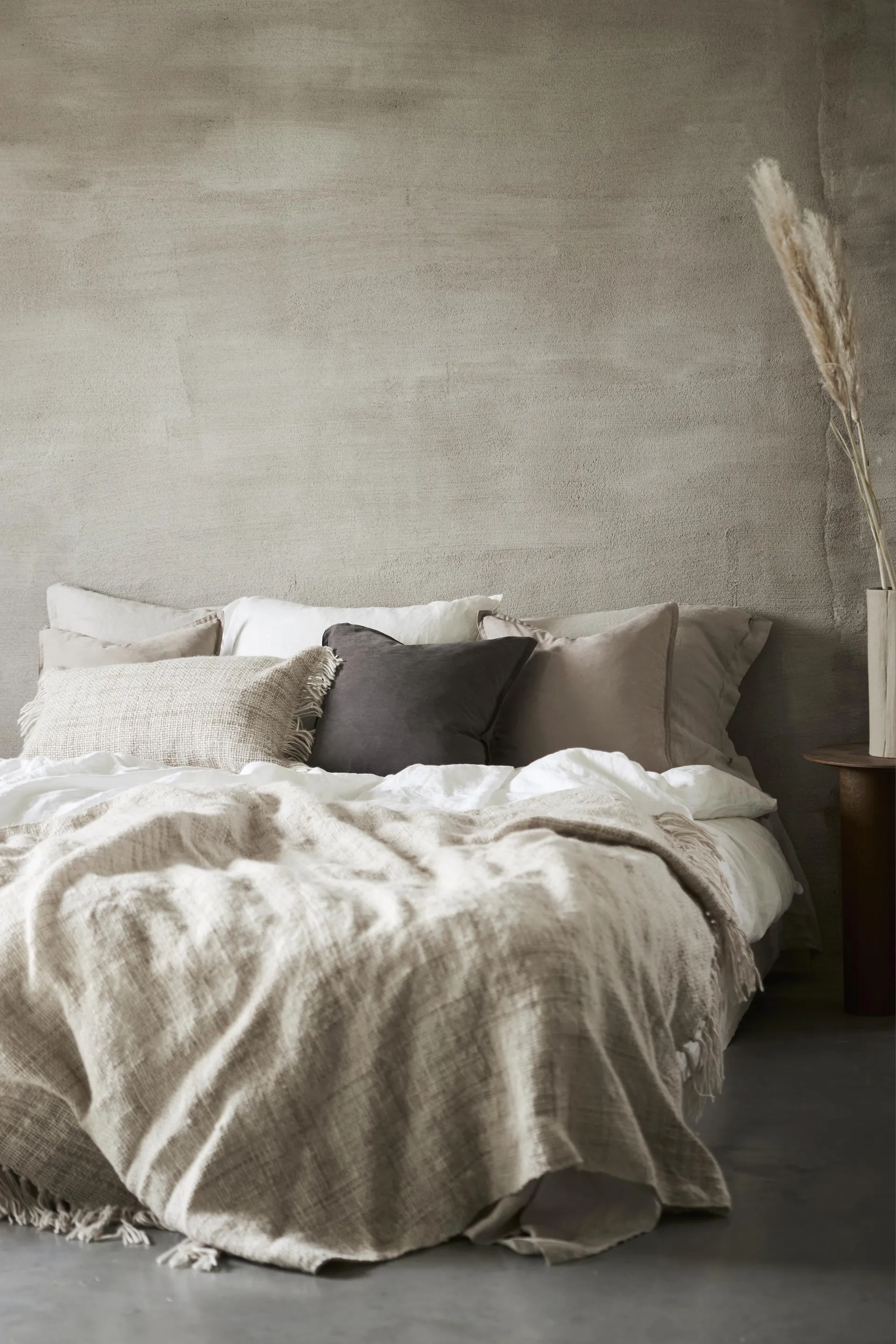 Capa de almofada Hanna 45x45 cm, Marrom Boel & Jan