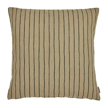 Capa de almofada Tofta stripe 45x45 cm - Castanho - Boel & Jan