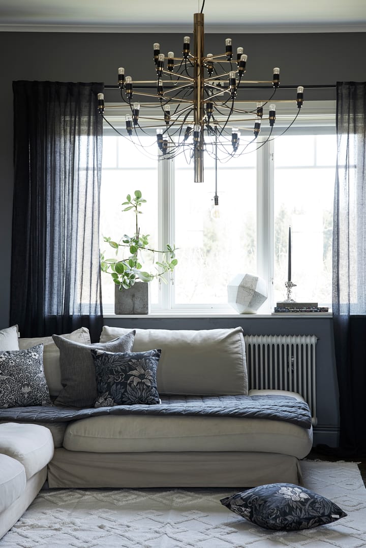 Conjunto de cortinas Mirja 130x275 cm, Preto-cinza Boel & Jan