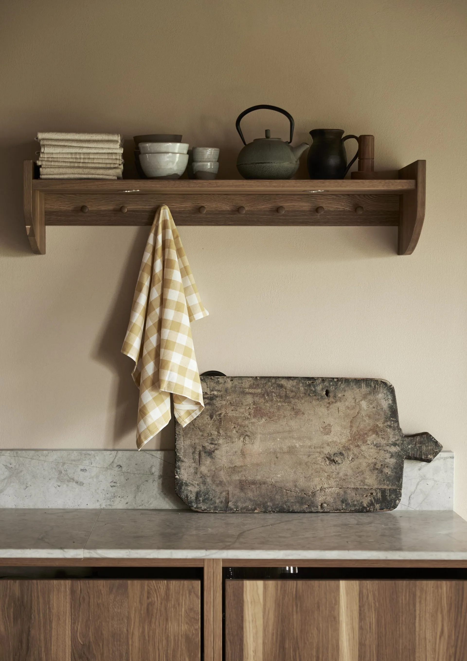 Grete toalha de cozinha 50x70 cm, Amarelo Boel & Jan