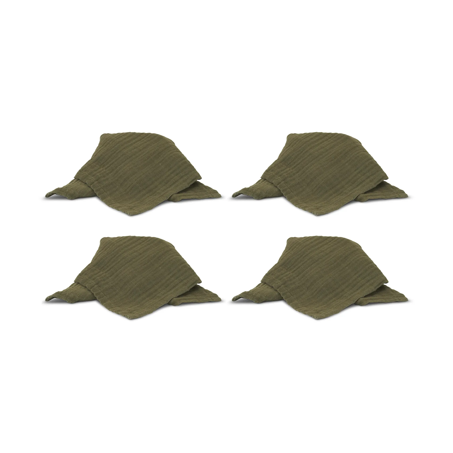 Guardanapo Astrid 40x40 cm 4 unidades, Verde  Boel & Jan