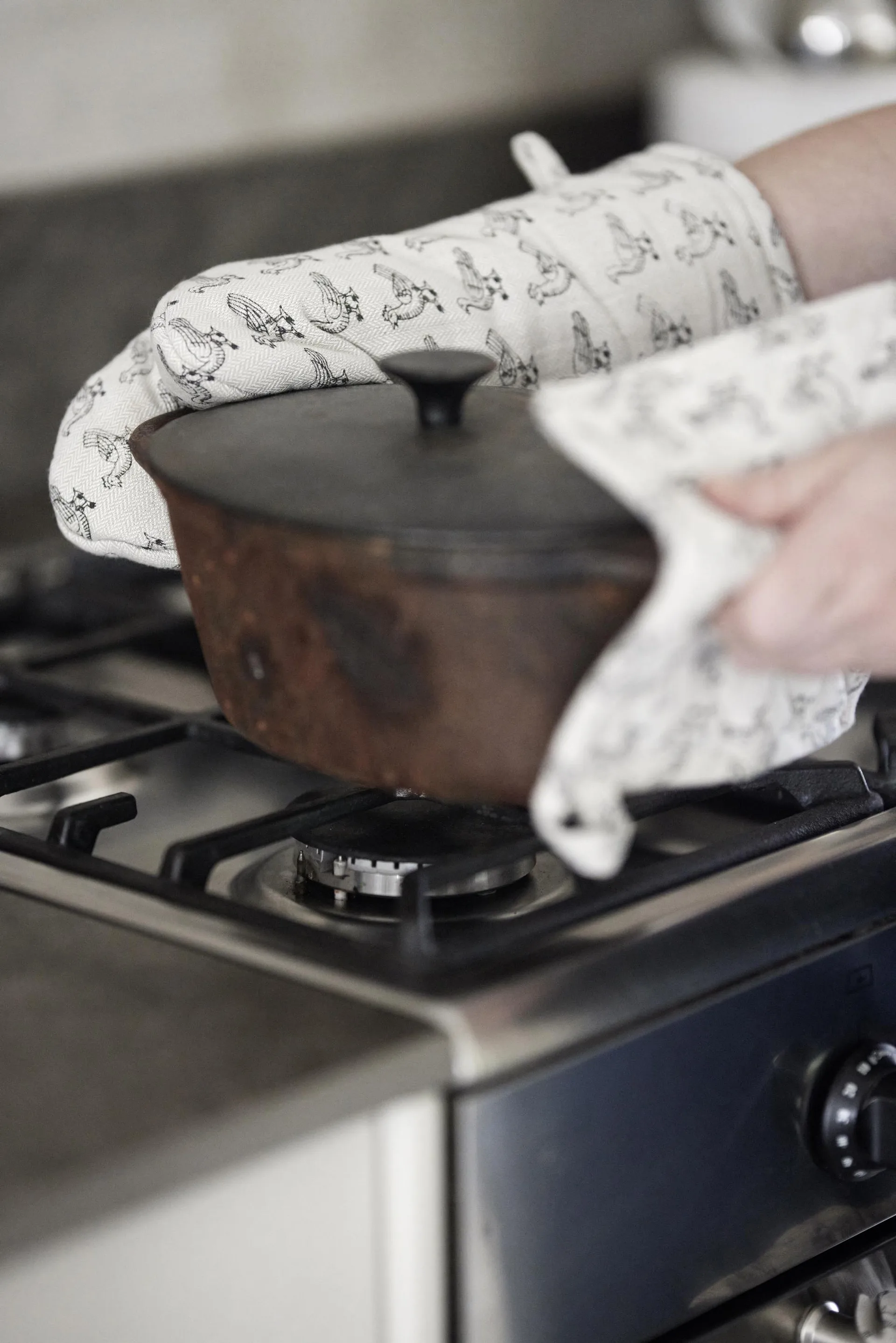 Luva térmica Stina 15x30 cm, Bege Boel & Jan