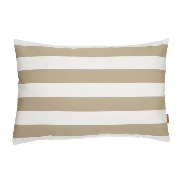 Outdoor Stripe fronha 40x60 cm - Beige - Boel & Jan